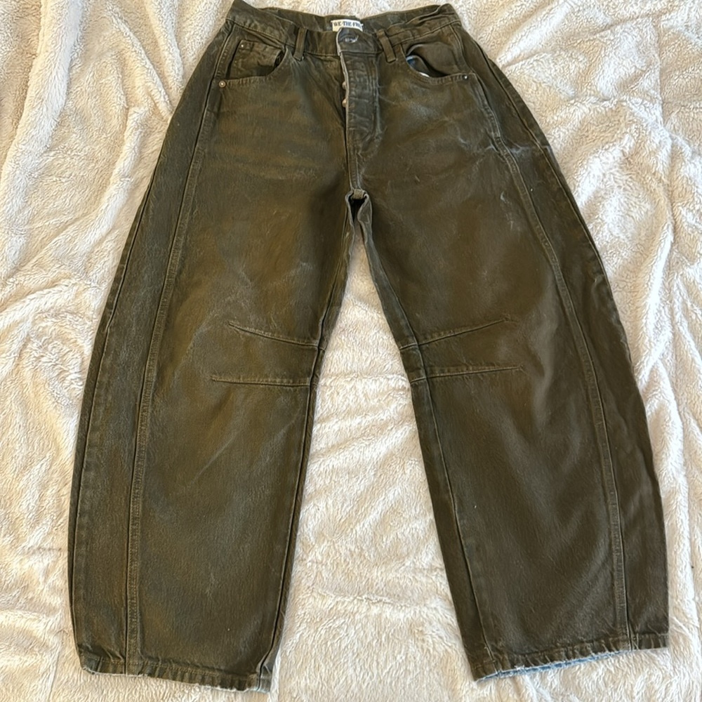 We The Free good luck coated jeans - barrel jean
